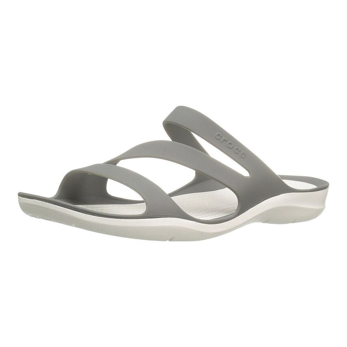 Zapatos Mujer Zuecos (Mules) Crocs SWIFTWATER Gris