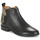Zapatos Niña Botas de caña baja Anatonic ODEON WILD Negro / Platino