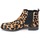 Zapatos Mujer Botas de caña baja Betty London HUGUETTE Leopardo