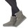 Zapatos Mujer Botas de caña baja UGG MINI BAILEY BOW II Gris
