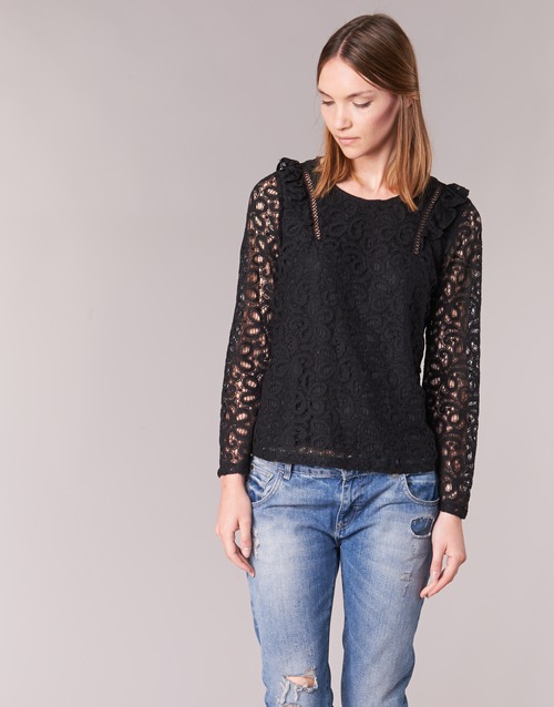 textil Mujer Tops / Blusas Betty London HELO Negro