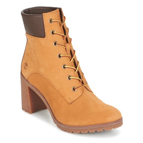 Zapatos Mujer Botines Timberland ALLINGTON 6IN LACE UP Marrón