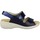 Zapatos Mujer Sandalias Comfort Class PLANTILLA EXTRAIBLE Azul