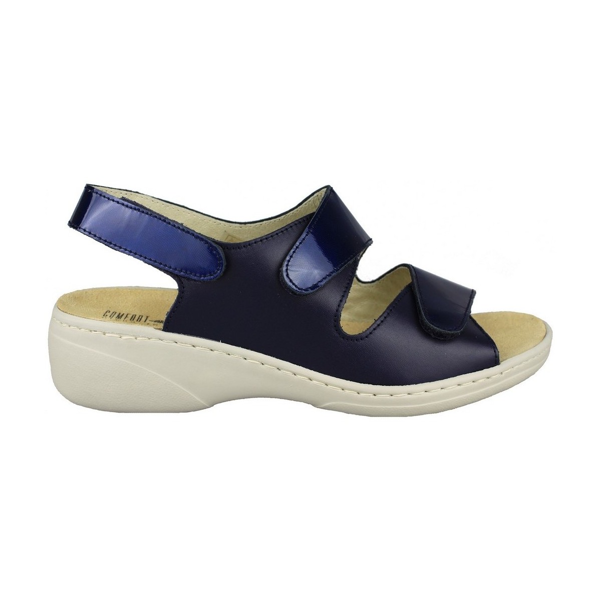 Zapatos Mujer Sandalias Comfort Class PLANTILLA EXTRAIBLE Azul