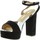 Zapatos Mujer Sandalias Maria Mare 66365 Negro