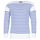 textil Hombre Camisetas manga larga Armor Lux DISJON Blanco / Azul