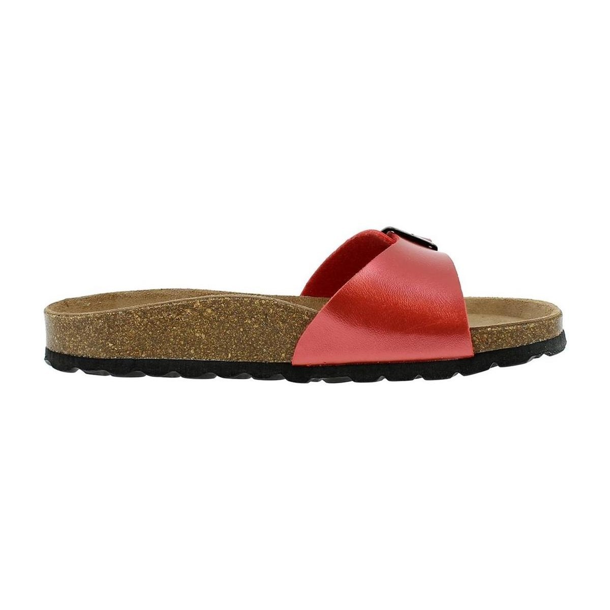 Zapatos Mujer Zuecos (Mules) La Maison De L'espadrille 3506 Rojo
