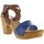 Zapatos Mujer Sandalias Cumbia 30551 Azul