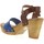 Zapatos Mujer Sandalias Cumbia 30551 Azul