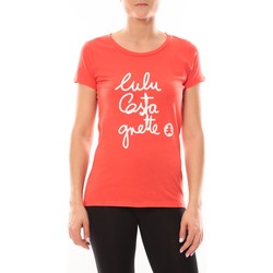 textil Mujer Camisetas manga corta LuluCastagnette T-shirt Muse Rouge Rojo