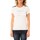 textil Mujer Camisetas manga corta LuluCastagnette T-shirt Funk Blanc Blanco