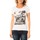 textil Mujer Camisetas manga corta LuluCastagnette T-shirt Mag Blanc Blanco