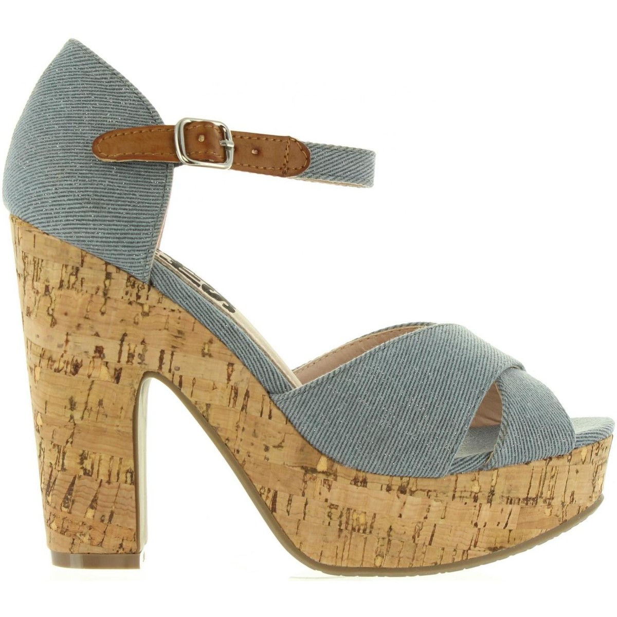 Zapatos Mujer Sandalias Refresh 63254 Azul