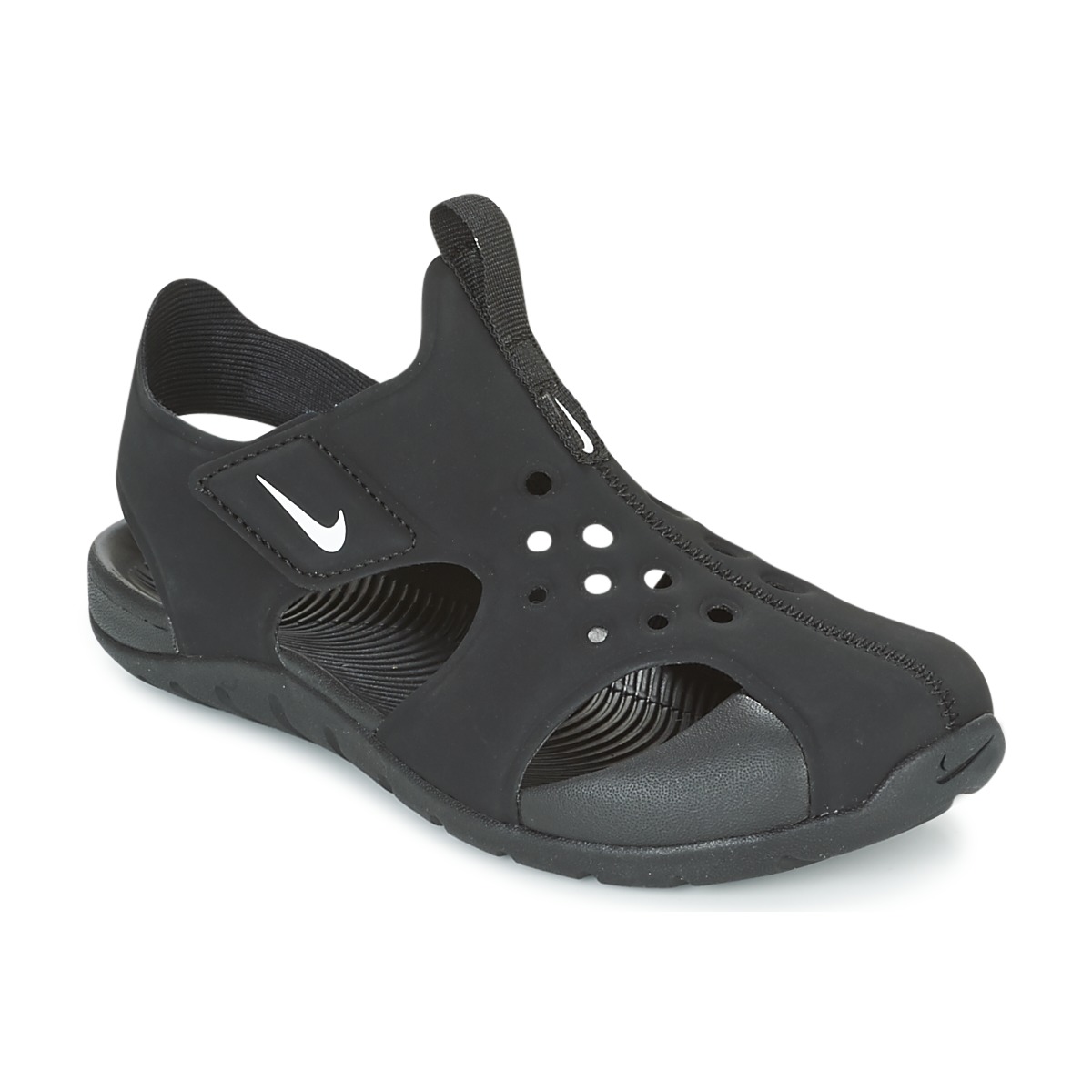 Nike SUNRAY PROTECT 2 CADET Negro / Blanco Zapatos Chanclas Nino 40,00 €