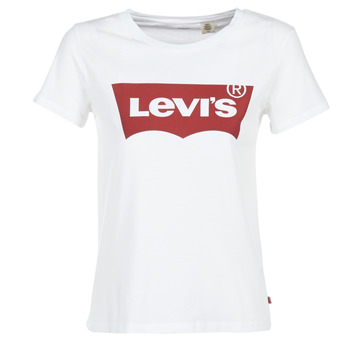 textil Mujer Camisetas manga corta Levi's THE PERFECT TEE Blanco