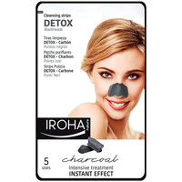 Belleza Mujer Cuidados especiales Iroha Nature Detox Charcoal Black Nose Strips 