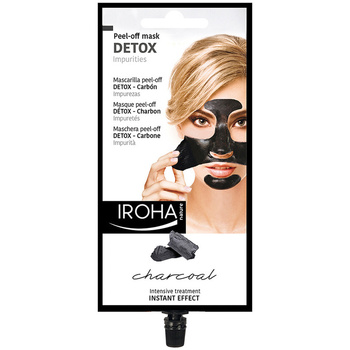 Belleza Mujer Mascarillas & exfoliantes Iroha Nature Detox Charcoal Black Peel-off Mask 