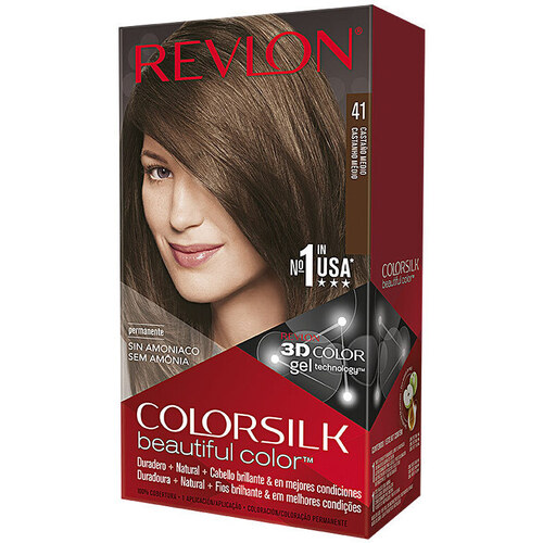Belleza Mujer Coloración Revlon Colorsilk Tinte 41-castaño Medio 