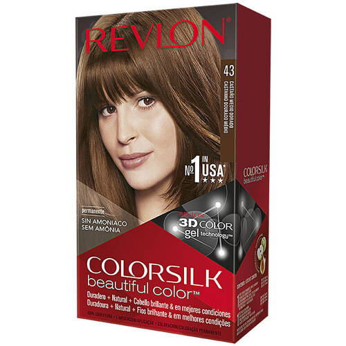 Belleza Mujer Coloración Revlon Colorsilk Tinte 43-castaño Medio Dorado 