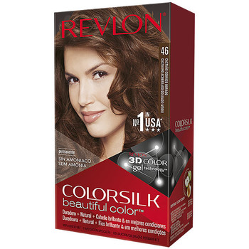 Belleza Mujer Coloración Revlon Colorsilk Tinte 46-castaño Cobrizo Dorado 