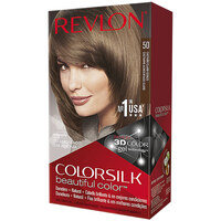 Belleza Mujer Coloración Revlon Colorsilk Tinte 50-castaño Claro Cenizo 