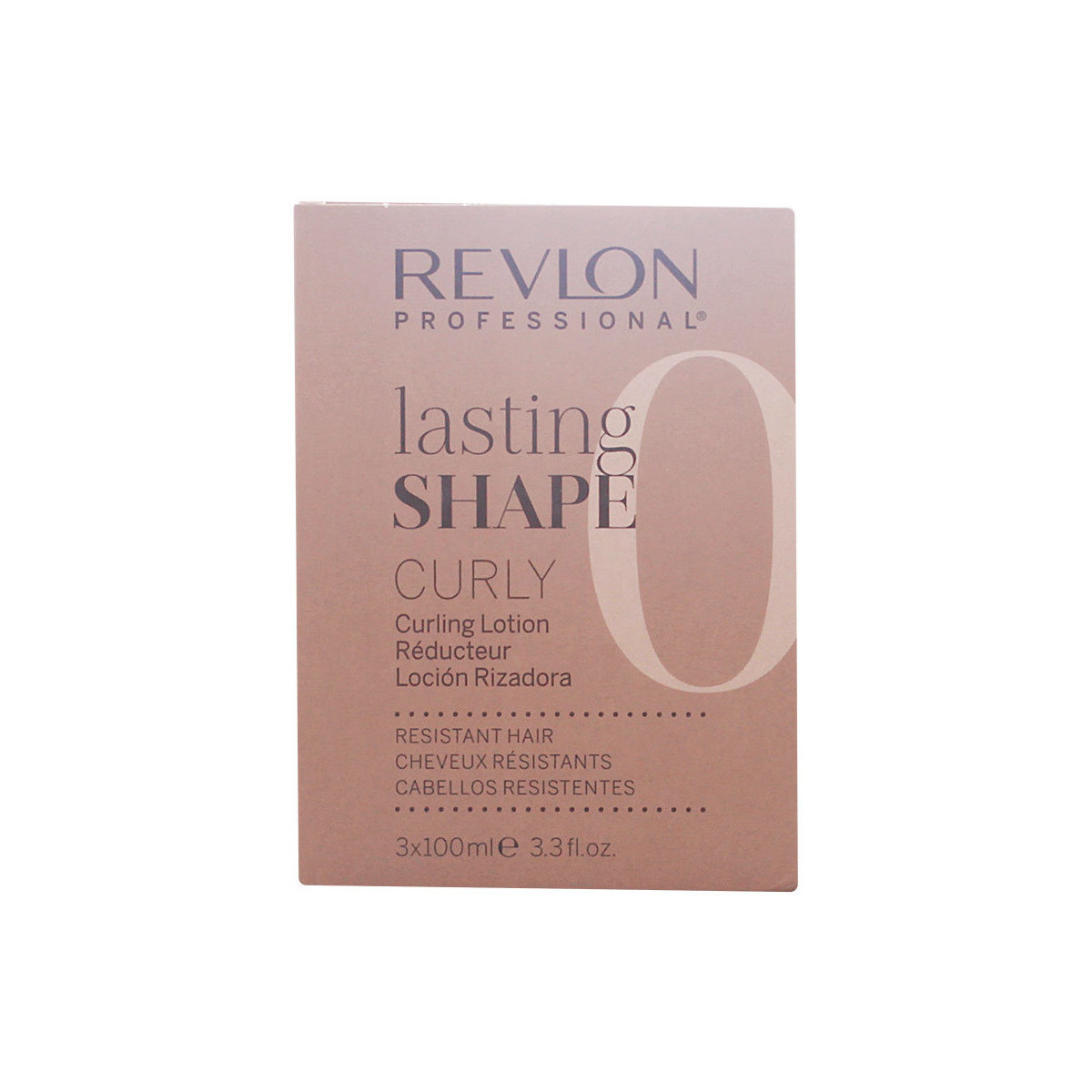 Belleza Fijadores Revlon Lasting Shape Curly Resistent Hair Cream 