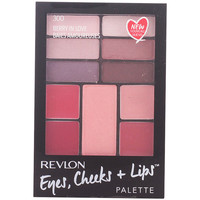 Belleza Mujer Colorete & polvos Revlon Palette Eyes, Cheeks + Lips 300-berry In Love 