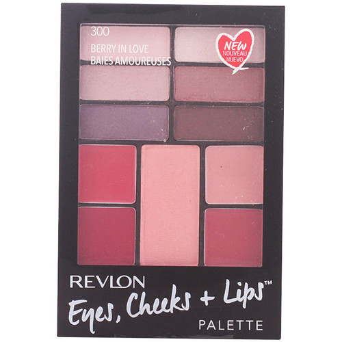 Belleza Colorete & polvos Revlon Palette Eyes, Cheeks + Lips 300-berry In Love 