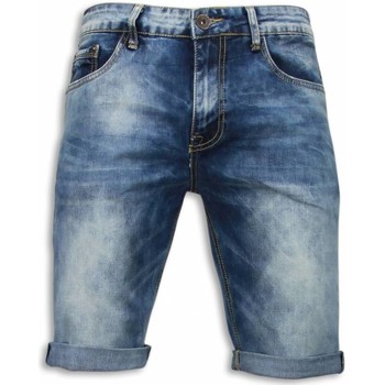 textil Hombre Pantalones cortos True Rise Pantalones Cortos Bermudas Hombre Azul