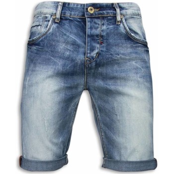textil Hombre Pantalones cortos True Rise Pantalones Cortos Bermudas Hombre Azul