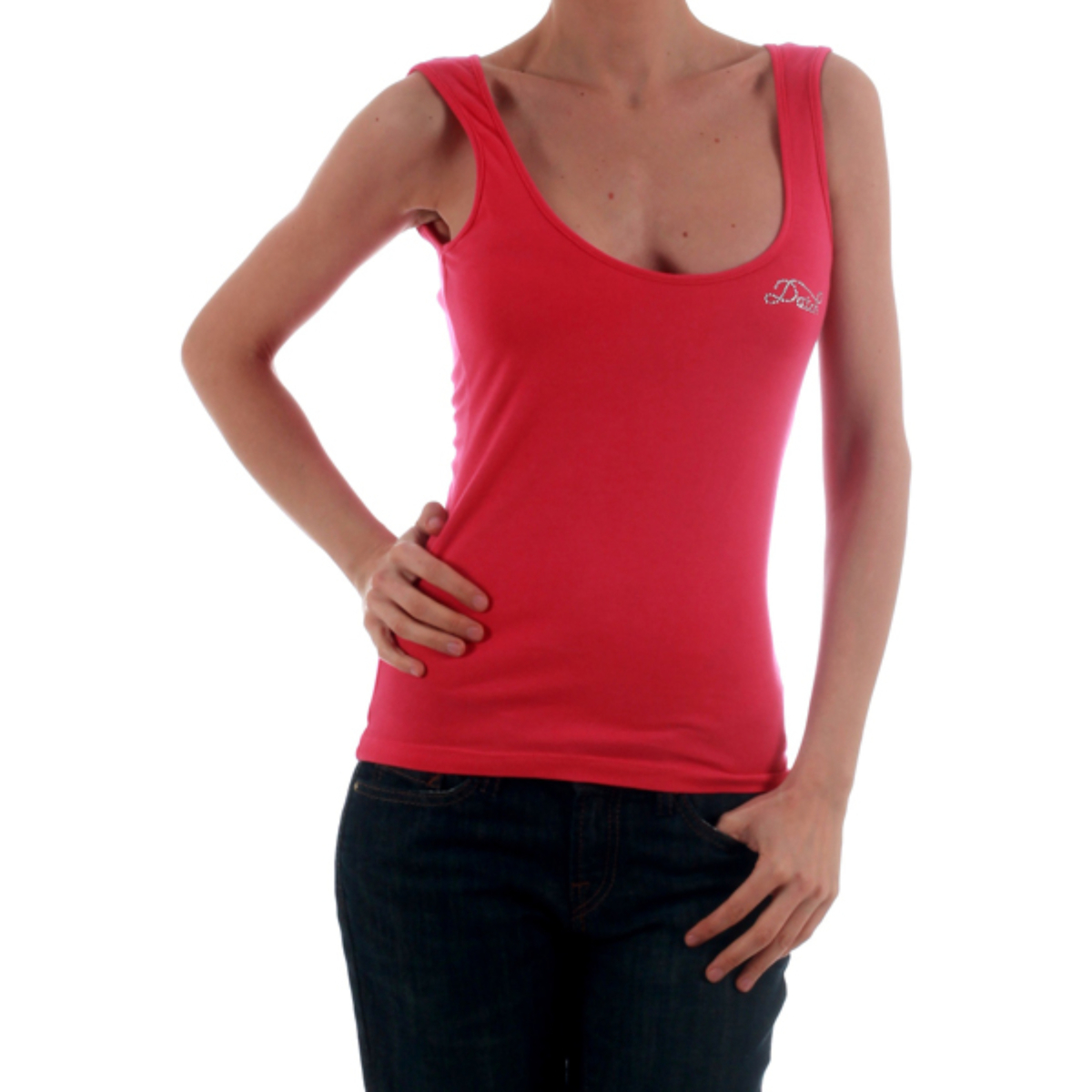 textil Mujer Camisetas sin mangas Datch DTC00001 Rosa