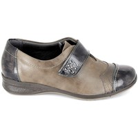 Zapatos Mujer Derbie & Richelieu Boissy Derby 7510 Noir Marrón