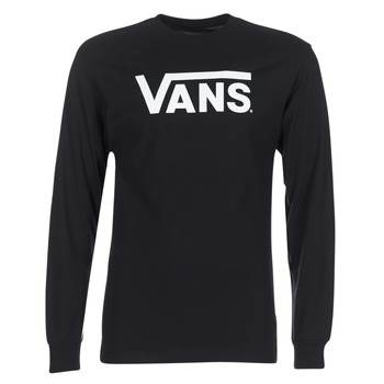 textil Hombre Camisetas manga larga Vans VANS CLASSIC Negro