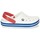 Zapatos Zuecos (Clogs) Crocs CROCBAND Blanco / Azul / Rojo