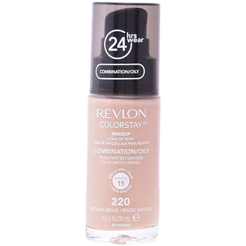 Belleza Mujer Base de maquillaje Revlon Colorstay Foundation Combination/oily Skin 220-naturl Beige 