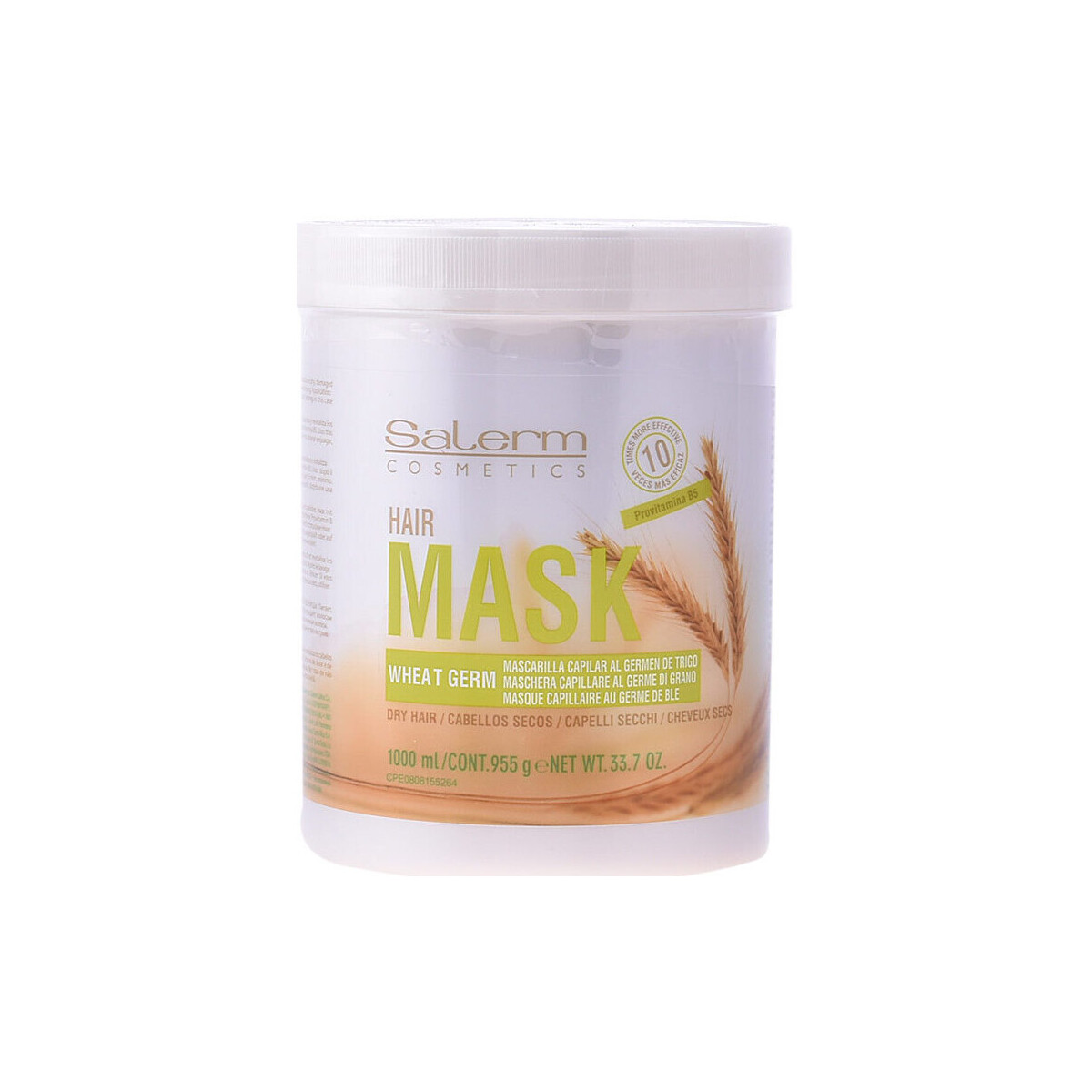 Belleza Acondicionador Salerm Wheat Germ Hair Mask 