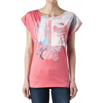 textil Mujer Tops y Camisetas Salsa T-shirt Femme Maiorca Rose Rosa