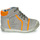 Zapatos Niño Botas de caña baja Catimini SEREVAL Gris / Naranja
