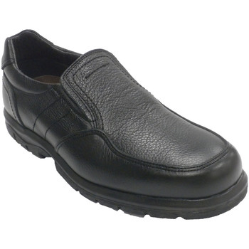 Zapatos Hombre Mocasín Made In Spain 1940 Zapato hombre piso de goma elásticos a l negro
