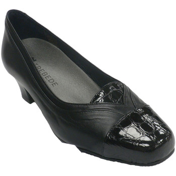 Zapatos Mujer Zapatos de tacón Trebede Zapato mujer de vestir combinado punta p Negro