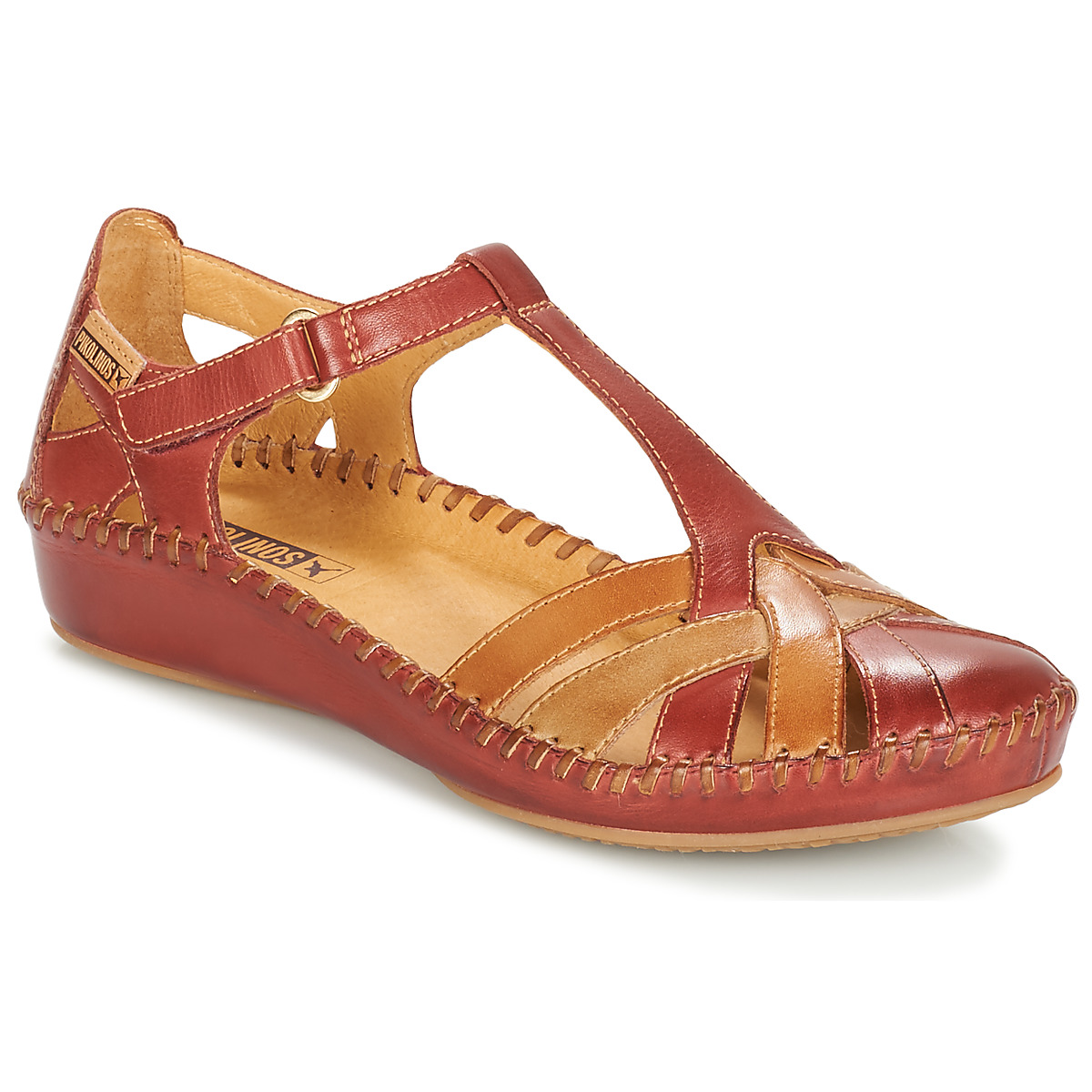 VALLARTA 655-0575 de Pikolinos de color Marrón Mujer Zapatos de Tacones de Sandalias con cuña P 