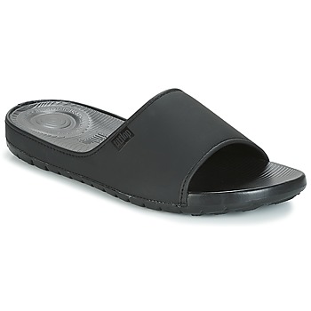 Zapatos Hombre Sandalias FitFlop LIDO SLIDE SANDALS Negro
