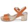 Zapatos Mujer Sandalias Ippon Vintage SOK COLORS Naranja
