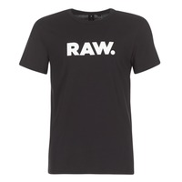 textil Hombre Camisetas manga corta G-Star Raw HOLORN R T S/S Negro
