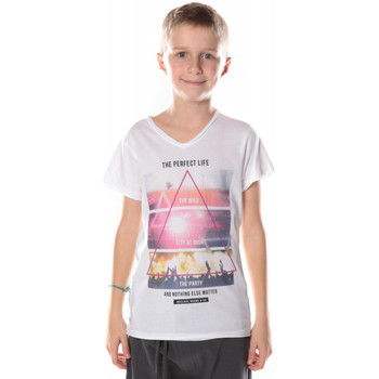 textil Niño Tops y Camisetas Deeluxe T-Shirt Enfant Perfect blanc Blanco