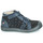 Zapatos Niña Zapatillas altas GBB NADEGE Azul / Negro