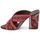 Zapatos Mujer Zuecos (Mules) Ash LOLA Negro / Rojo