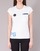 textil Mujer Camisetas manga corta Philipp Plein Sport SITTIN OVER HERE Blanco
