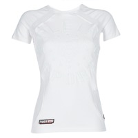 textil Mujer Camisetas manga corta Philipp Plein Sport FORMA LINEA Blanco / Blanco