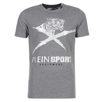 textil Hombre Camisetas manga corta Philipp Plein Sport BORIS Gris / Plata